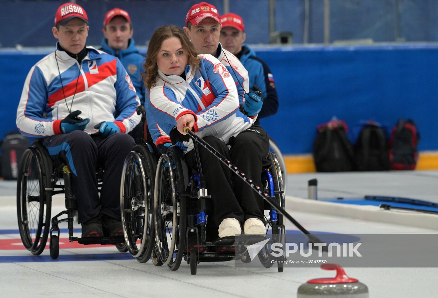 Russia Paralympians Winter Games Wheelchair Curling