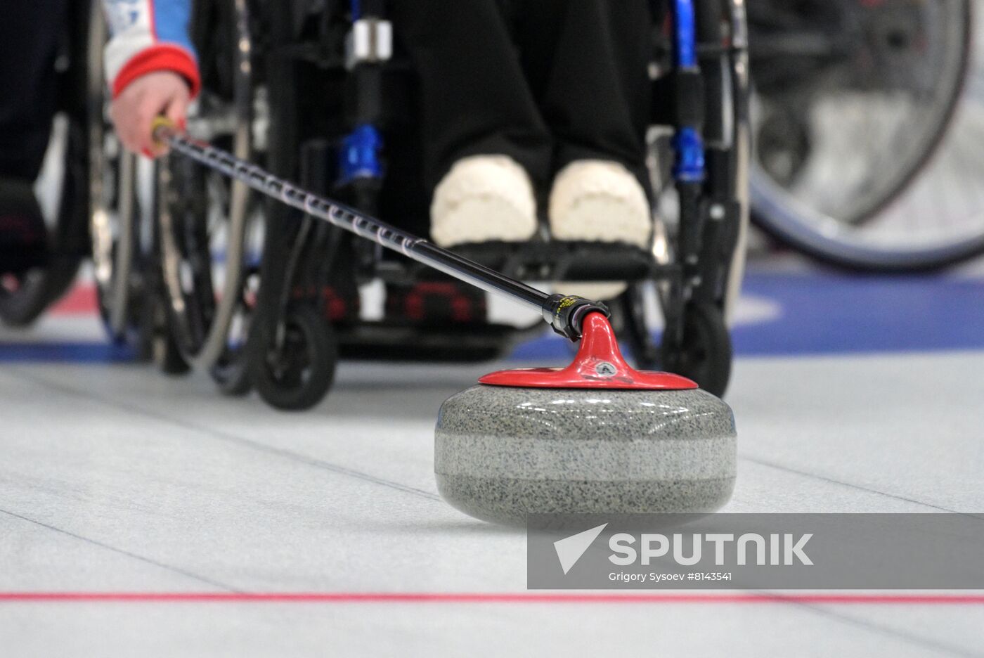 Russia Paralympians Winter Games Wheelchair Curling