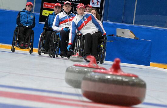 Russia Paralympians Winter Games Wheelchair Curling