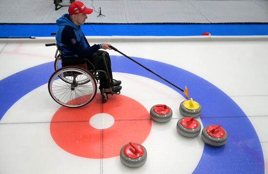 Russia Paralympians Winter Games Wheelchair Curling