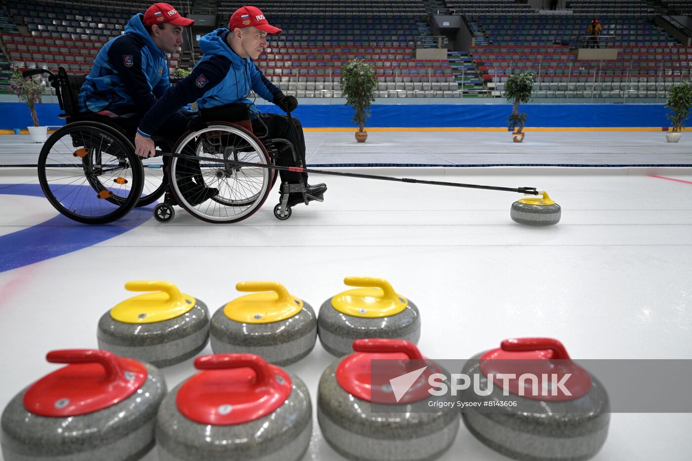 Russia Paralympians Winter Games Wheelchair Curling