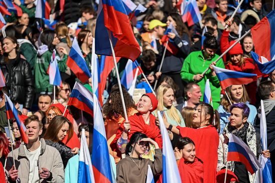 Russia Crimea Reunification Anniversary