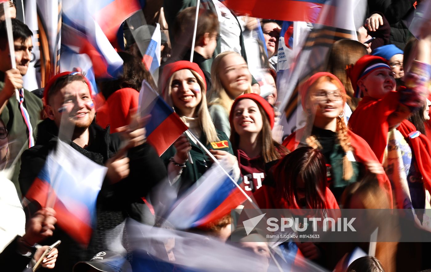 Russia Crimea Reunification Anniversary
