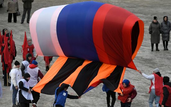 Russia Regions Crimea Reunification Anniversary