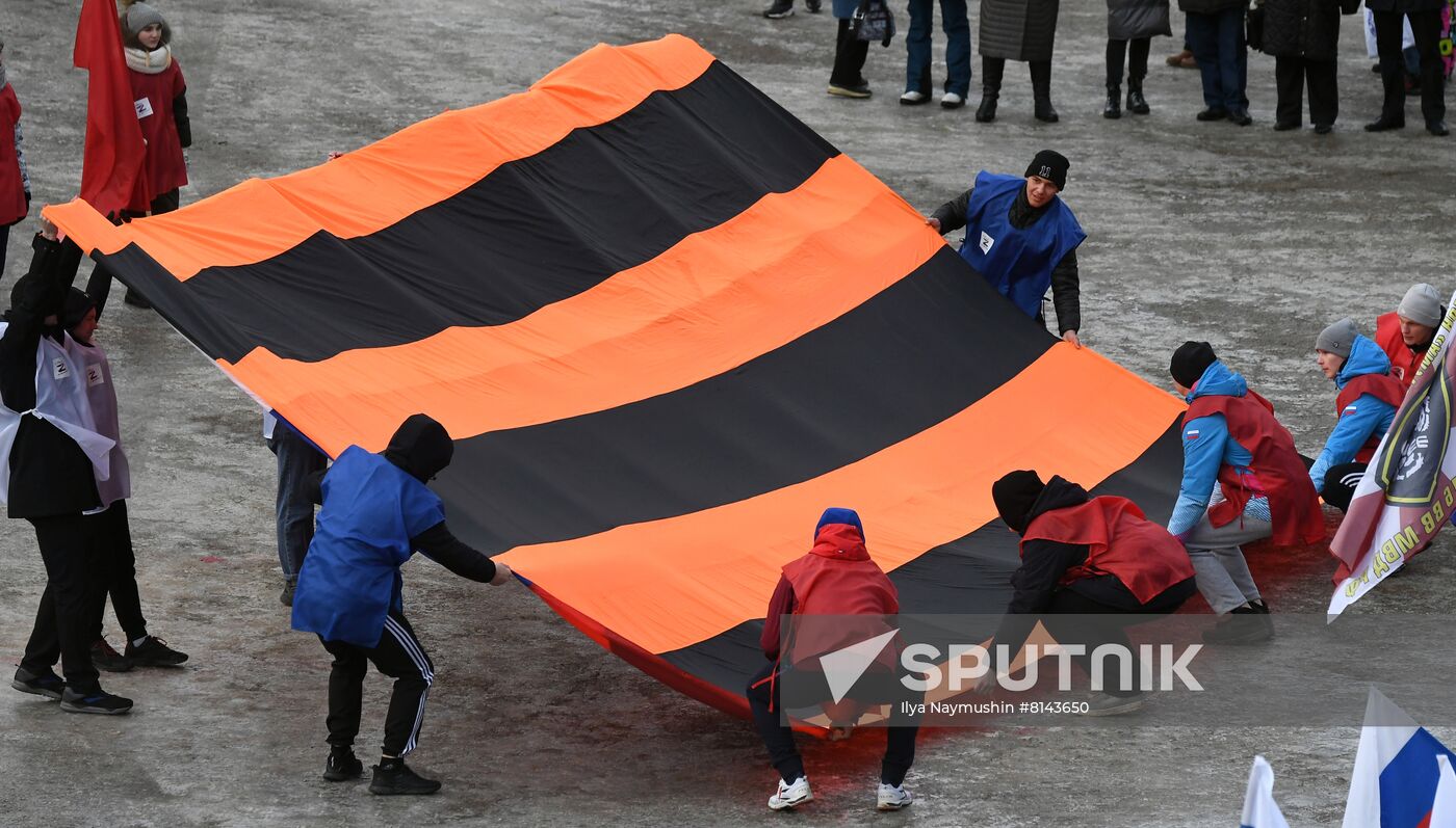 Russia Regions Crimea Reunification Anniversary
