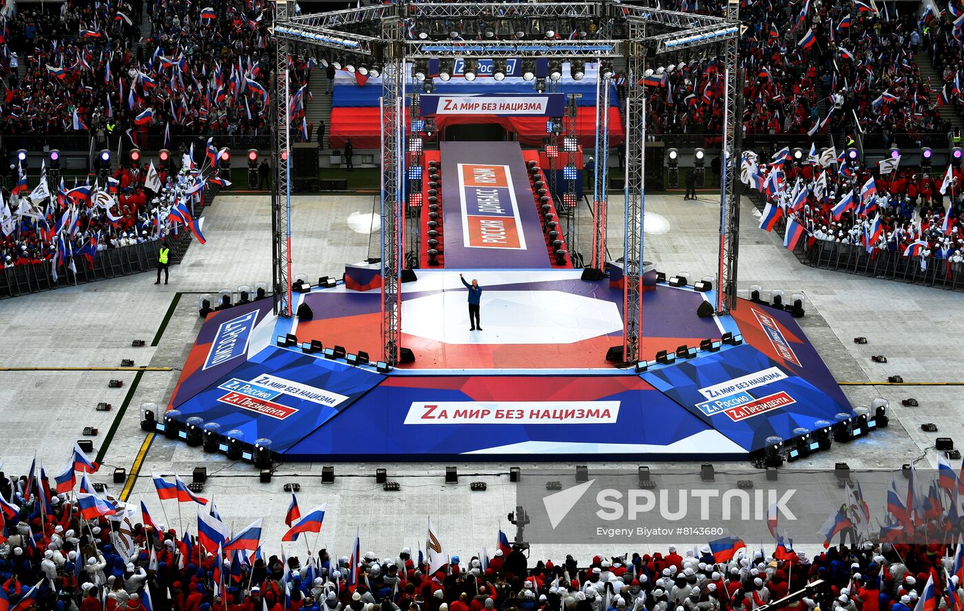 Russia Crimea Reunification Anniversary