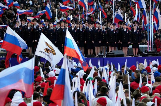 Russia Crimea Reunification Anniversary
