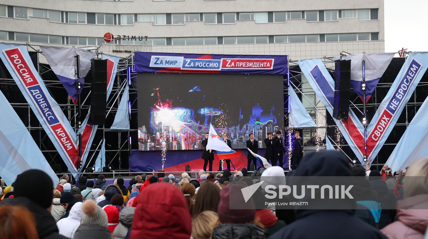 Russia Regions Crimea Reunification Anniversary