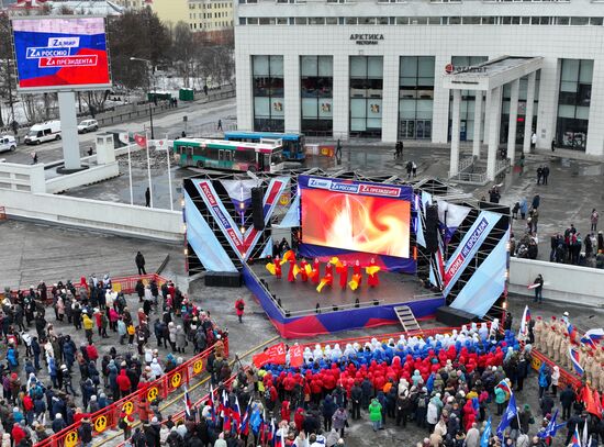 Russia Regions Crimea Reunification Anniversary