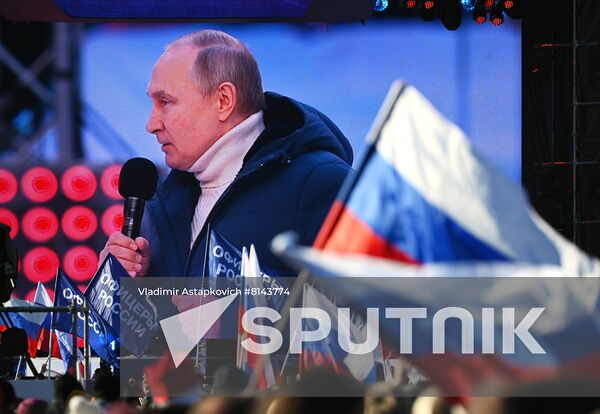 Russia Crimea Reunification Anniversary