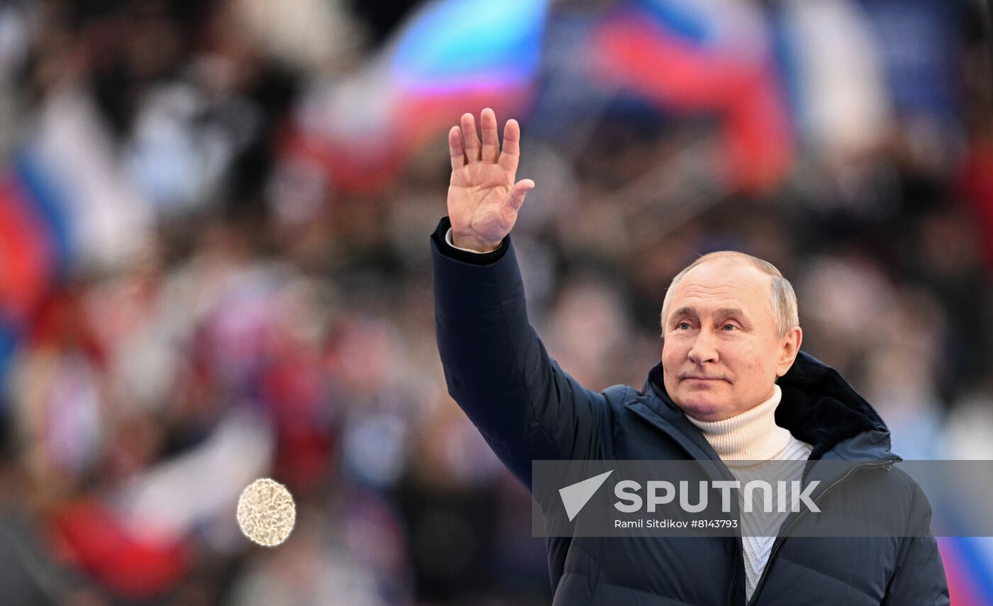 Russia Crimea Reunification Anniversary