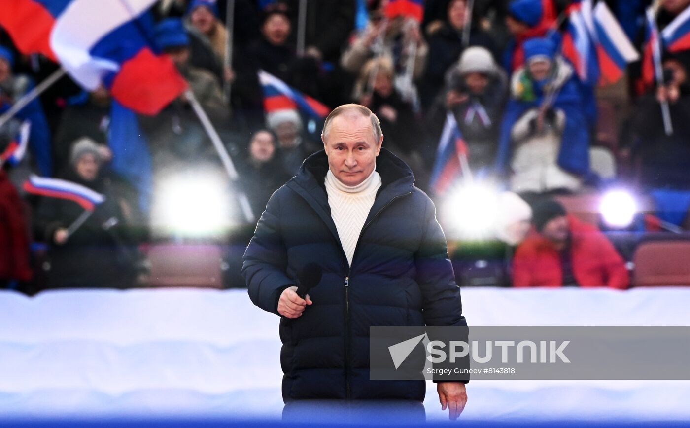 Russia Crimea Reunification Anniversary