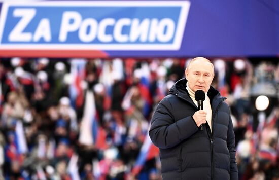 Russia Crimea Reunification Anniversary
