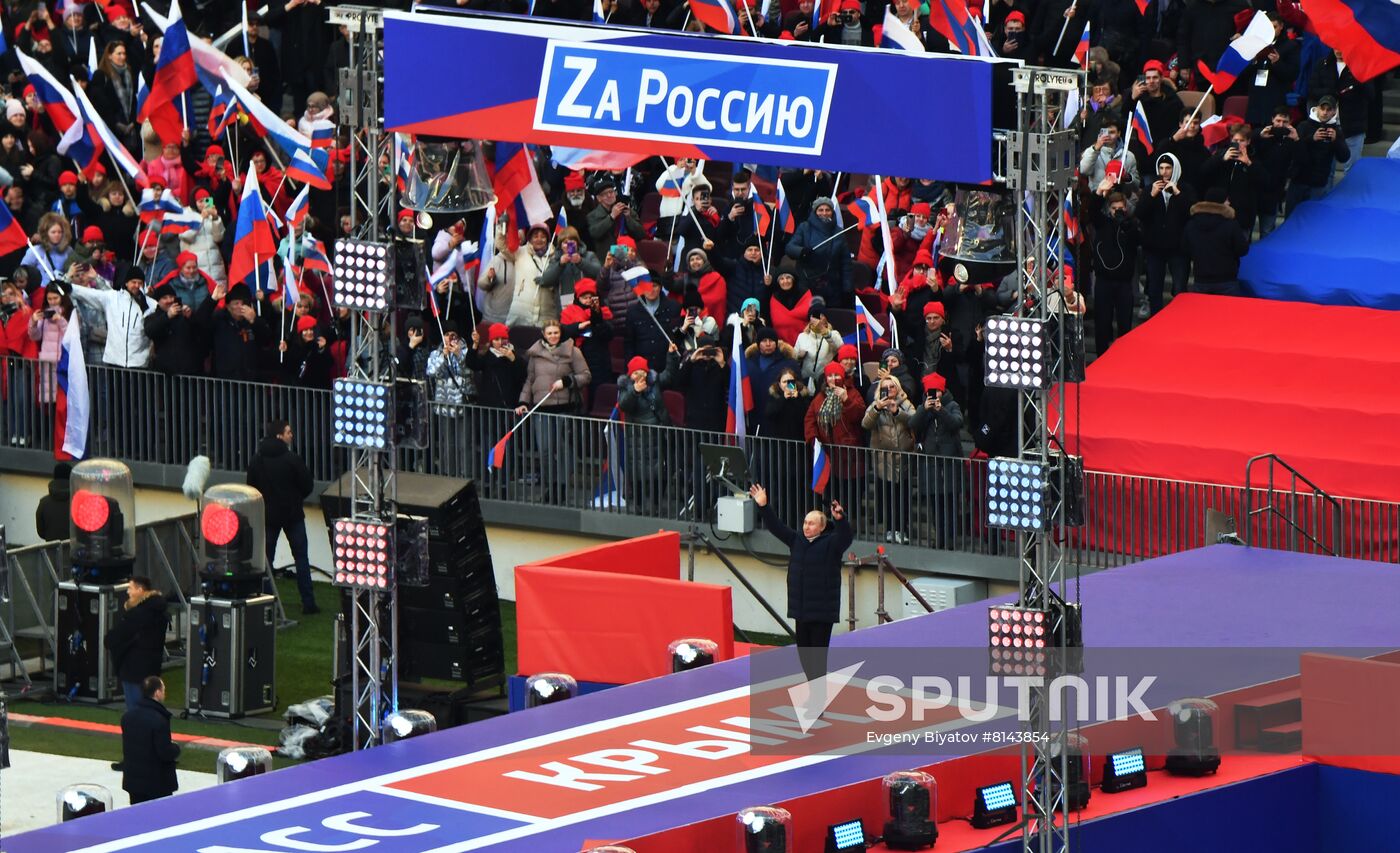 Russia Crimea Reunification Anniversary