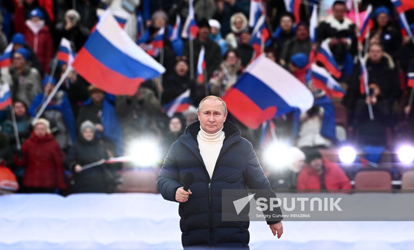 Russia Crimea Reunification Anniversary