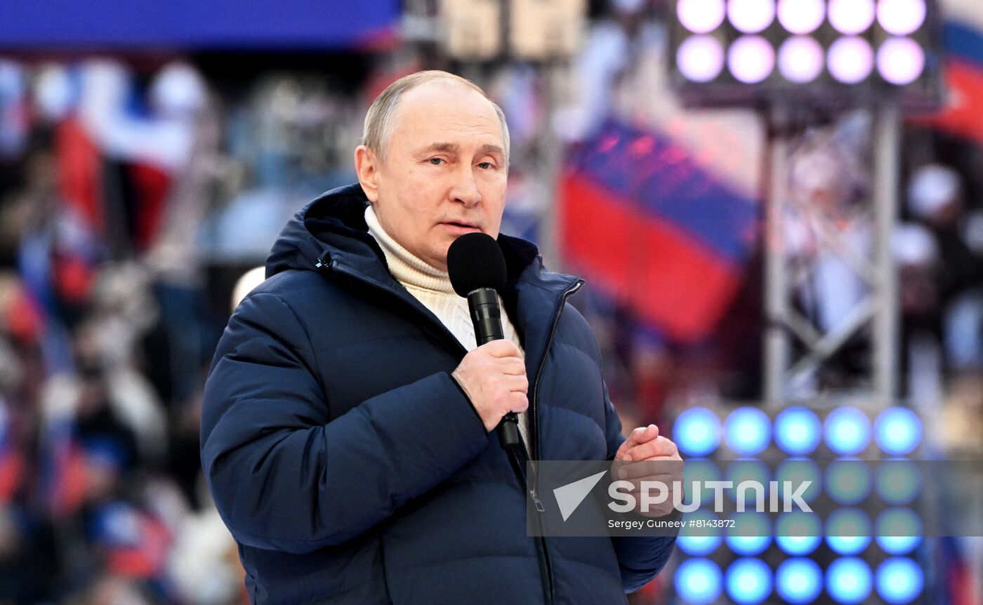 Russia Crimea Reunification Anniversary