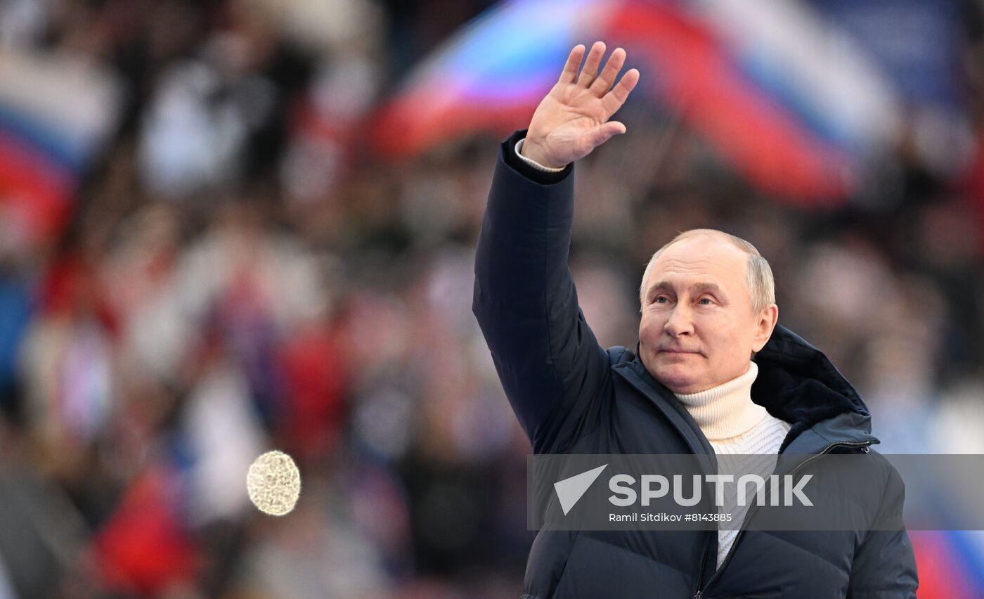 Russia Crimea Reunification Anniversary