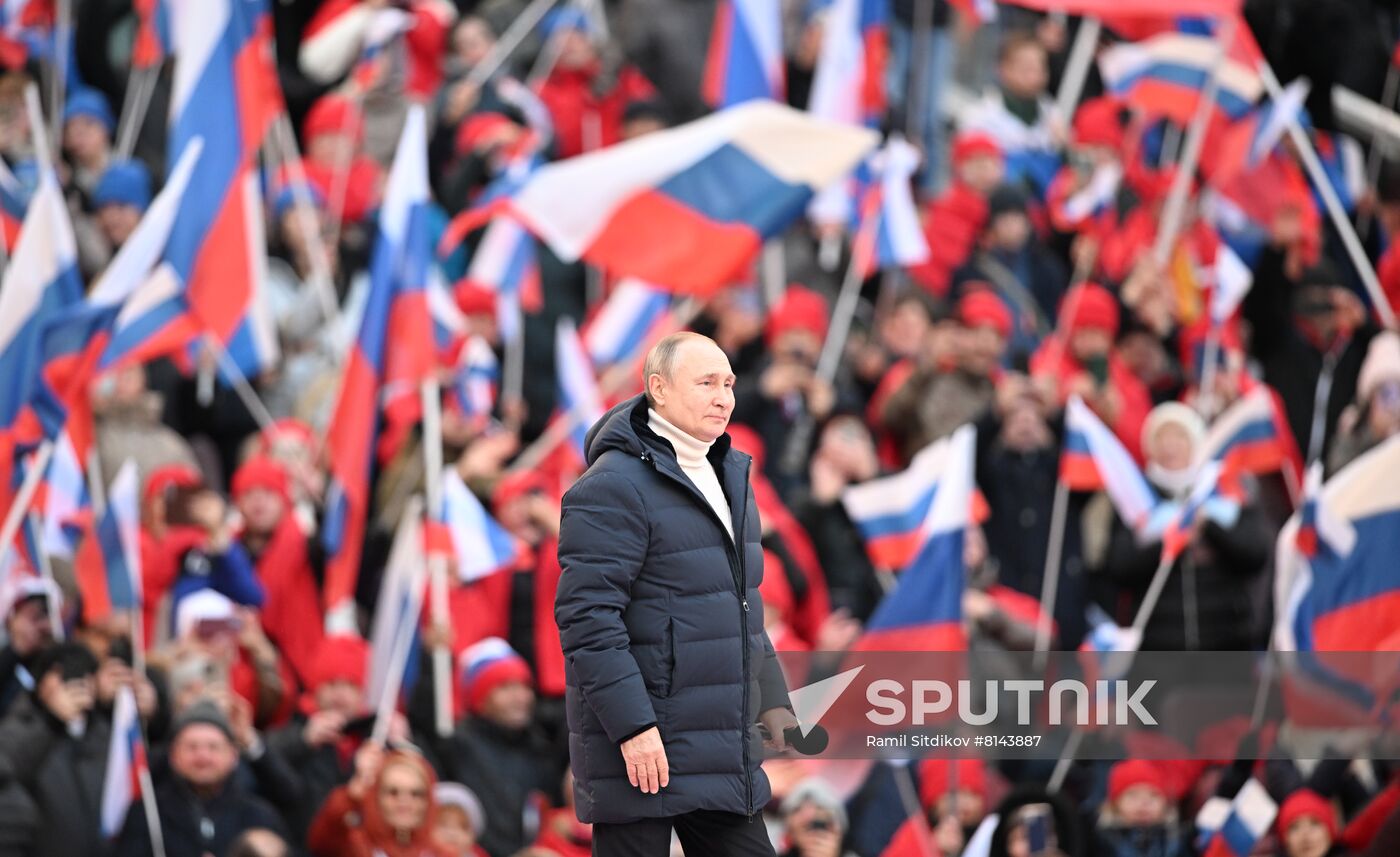 Russia Crimea Reunification Anniversary