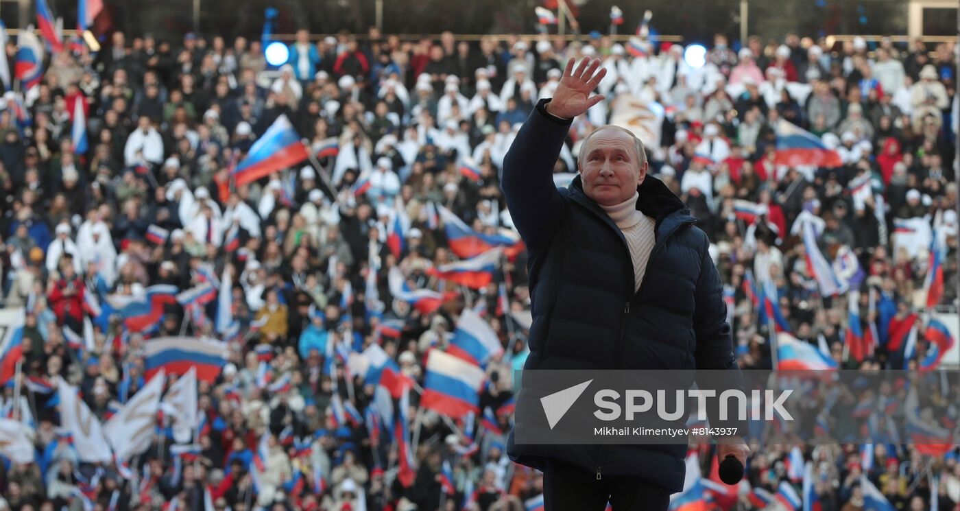 Russia Crimea Reunification Anniversary