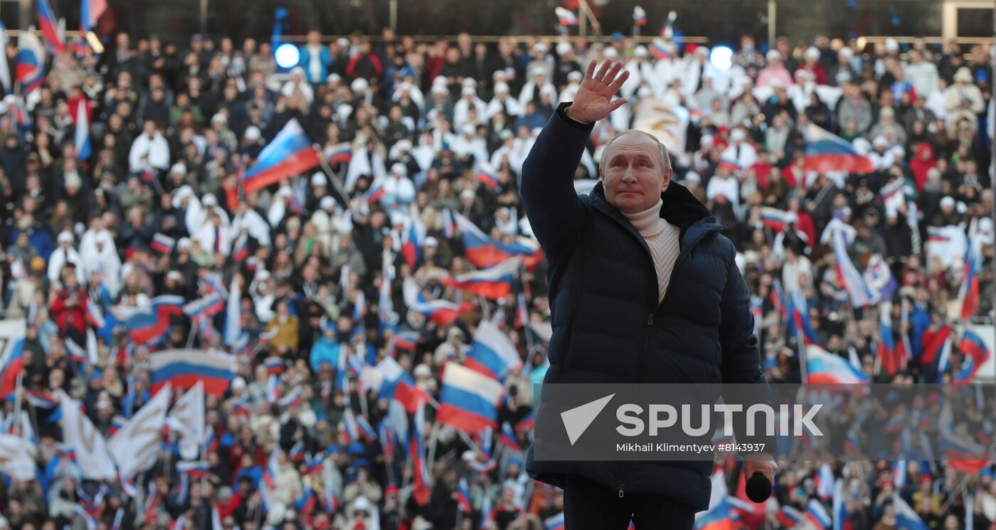 Russia Crimea Reunification Anniversary