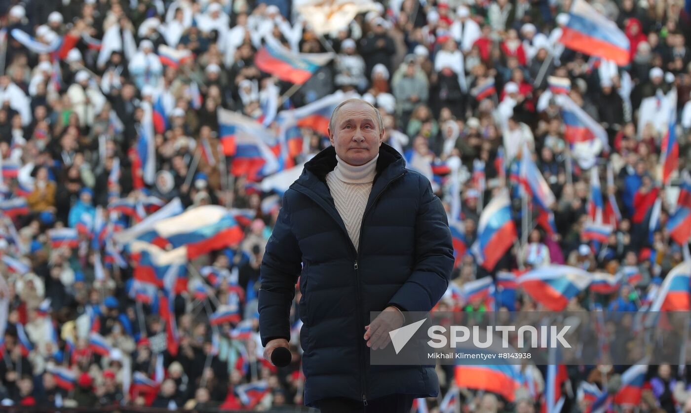 Russia Crimea Reunification Anniversary