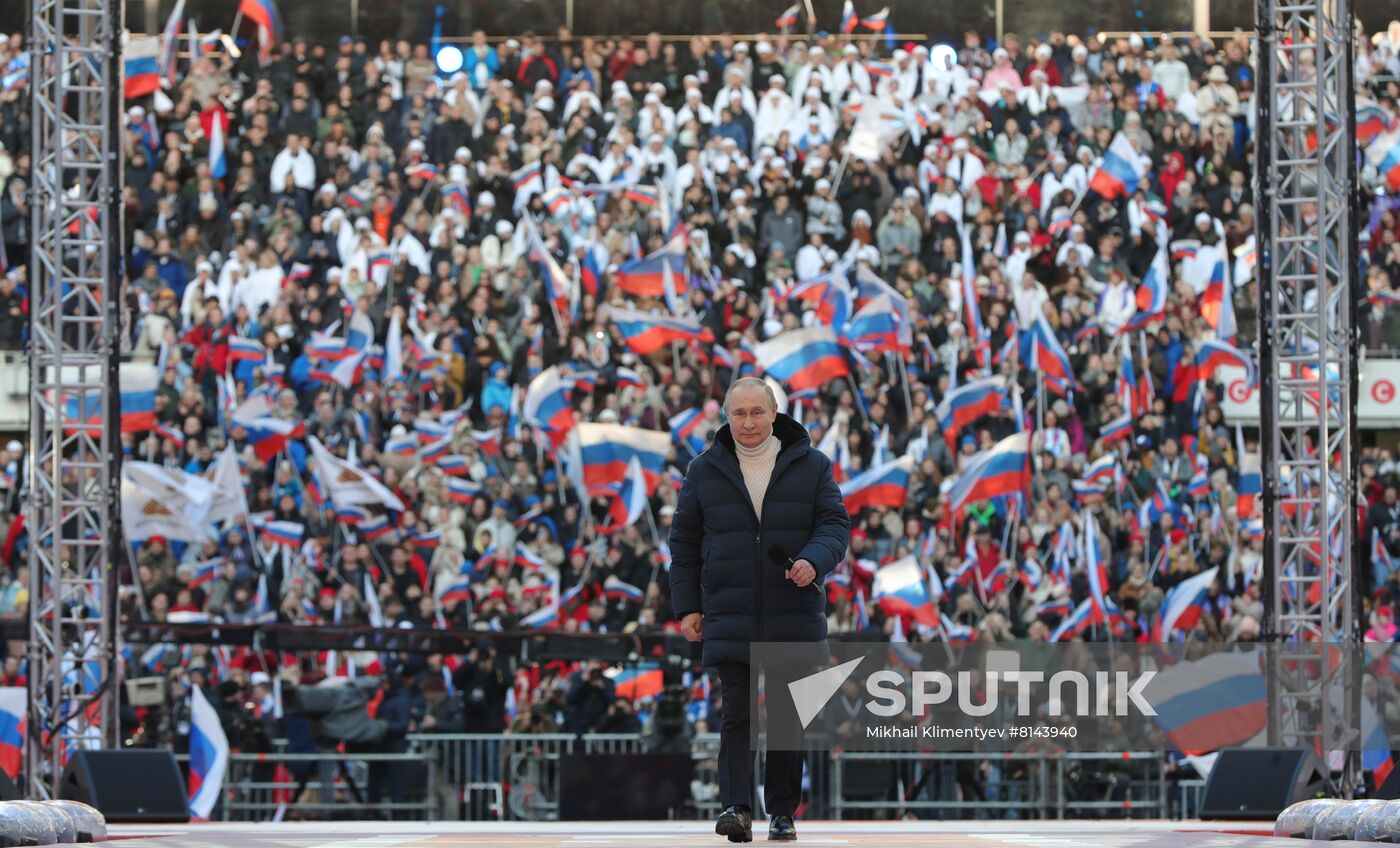Russia Crimea Reunification Anniversary