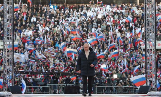 Russia Crimea Reunification Anniversary