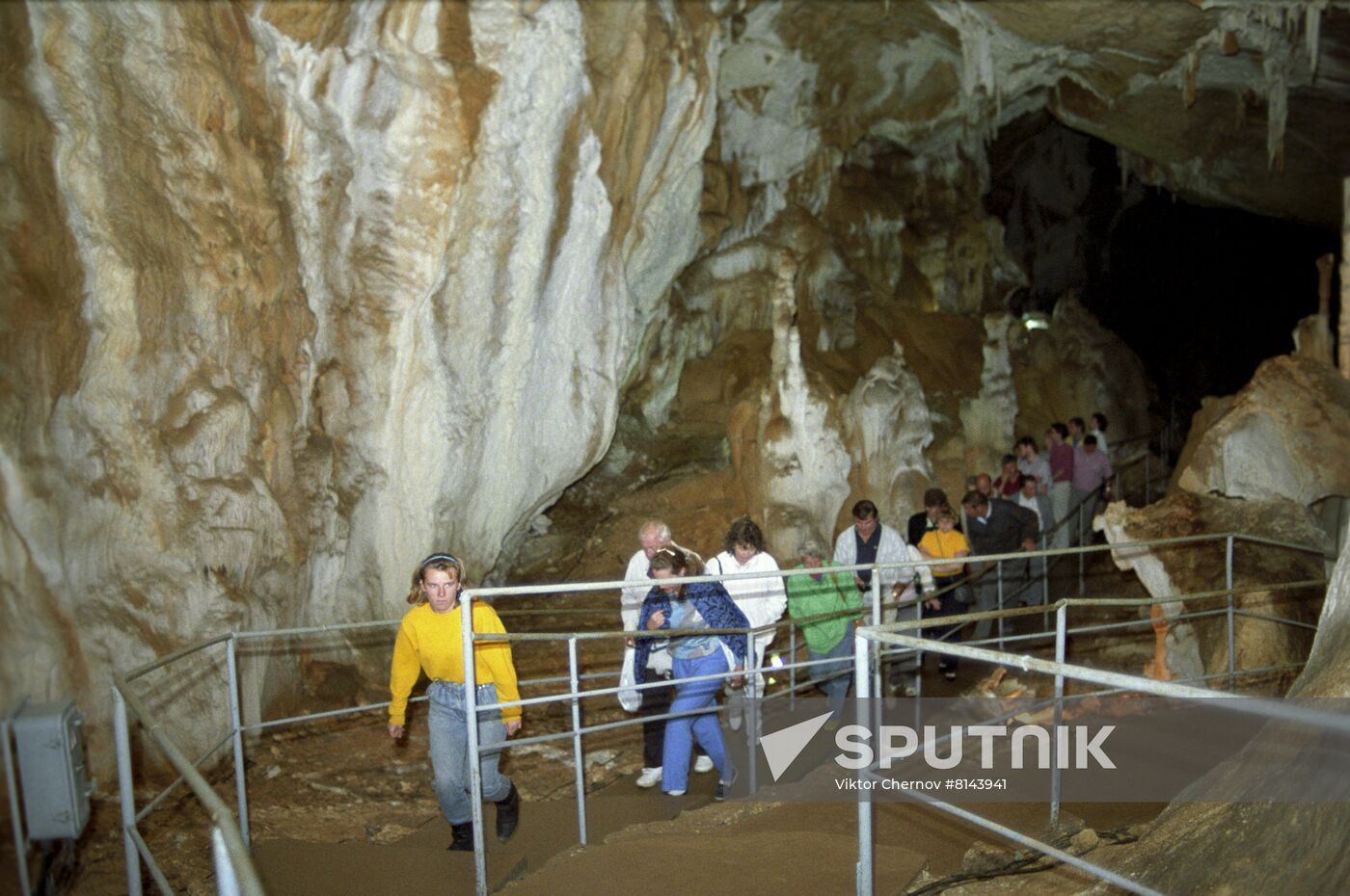 Marble cae in Crimea