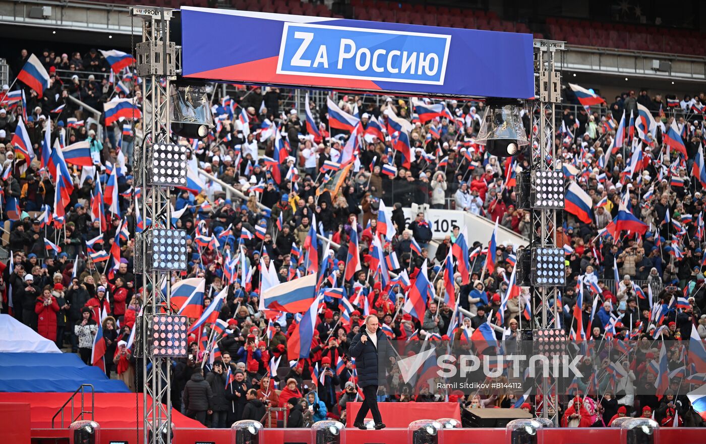 Russia Crimea Reunification Anniversary