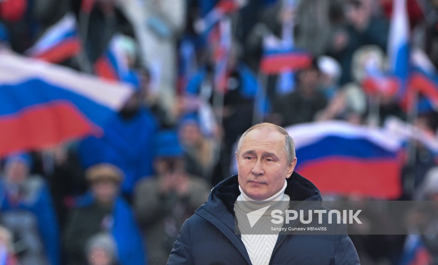 Russia Crimea Reunification Anniversary