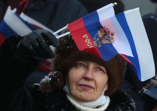 Russia Regions Crimea Reunification Anniversary