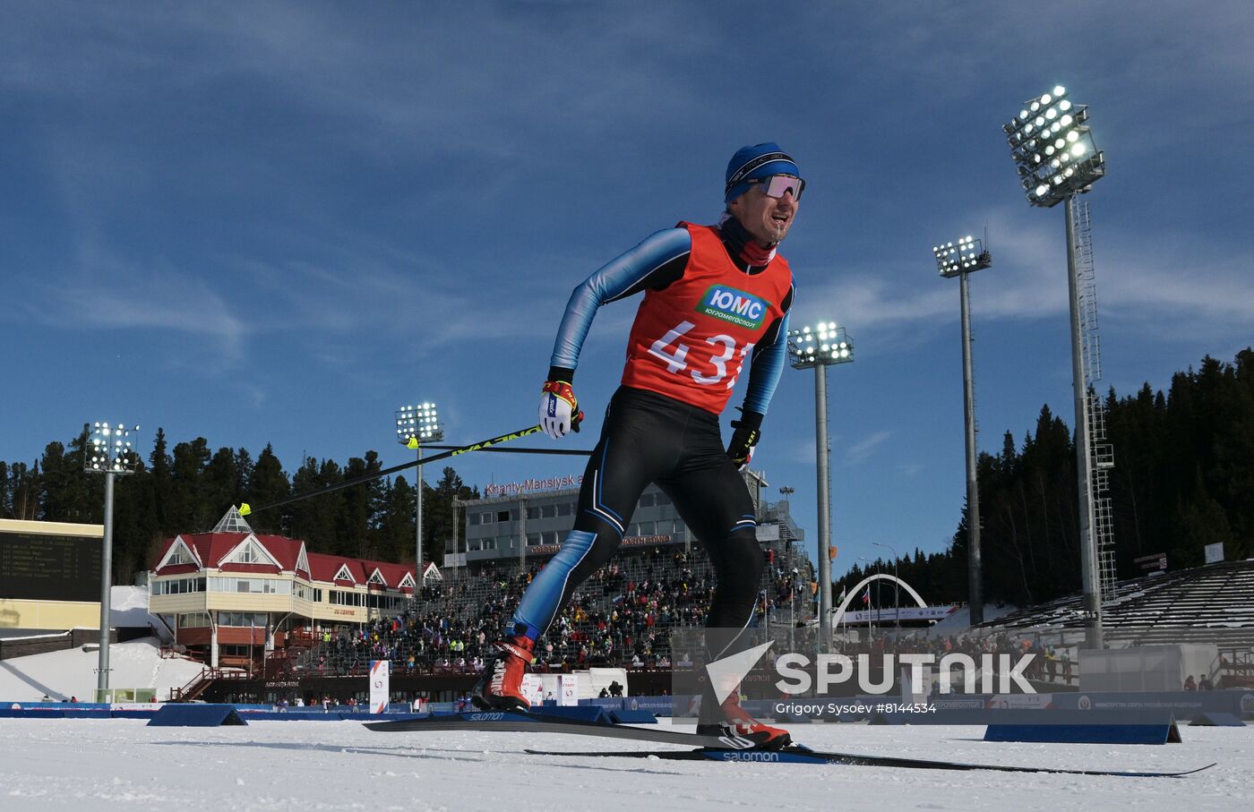 Russia Paralympians Winter Games Biathlon