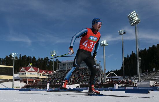 Russia Paralympians Winter Games Biathlon