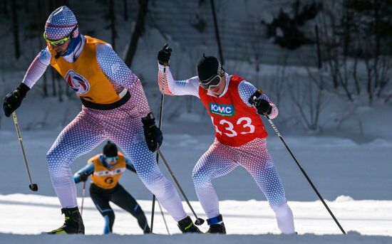 Russia Paralympians Winter Games Biathlon