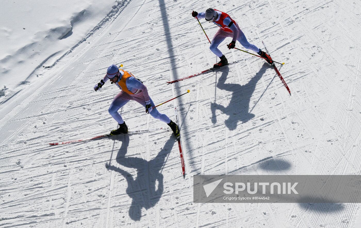 Russia Paralympians Winter Games Biathlon