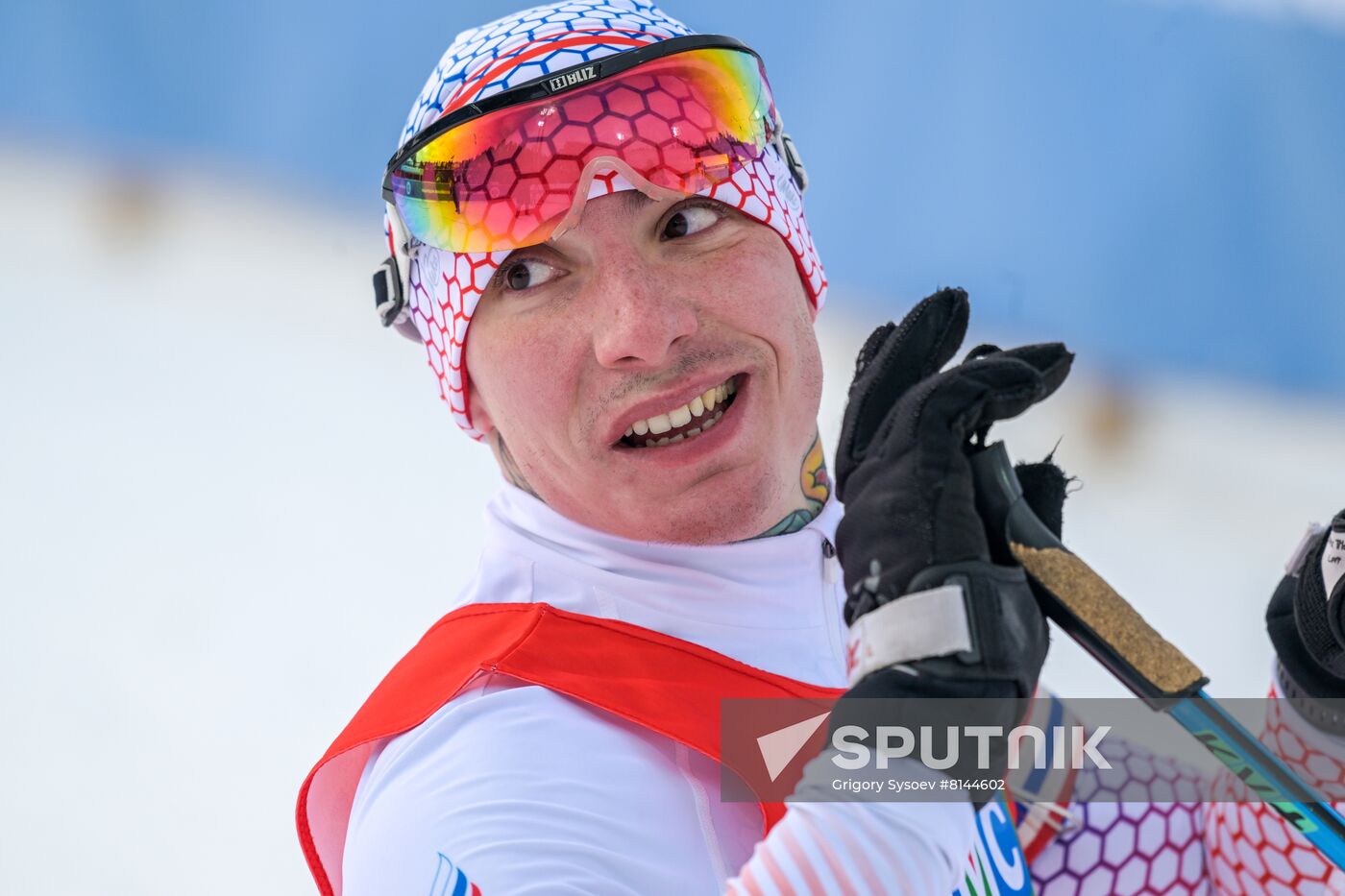 Russia Paralympians Winter Games Biathlon