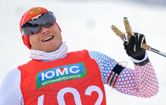 Russia Paralympians Winter Games Biathlon