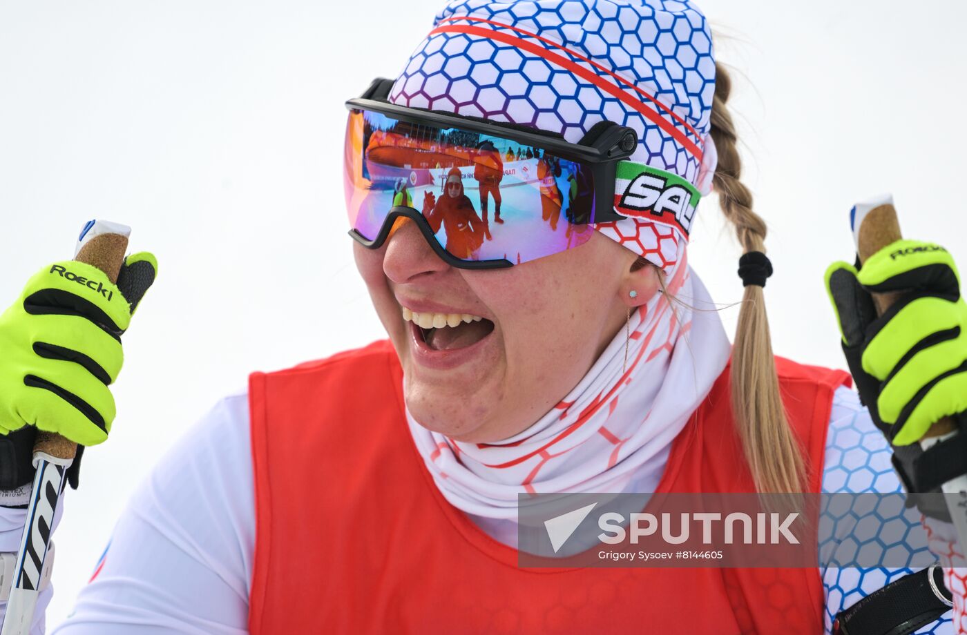 Russia Paralympians Winter Games Biathlon