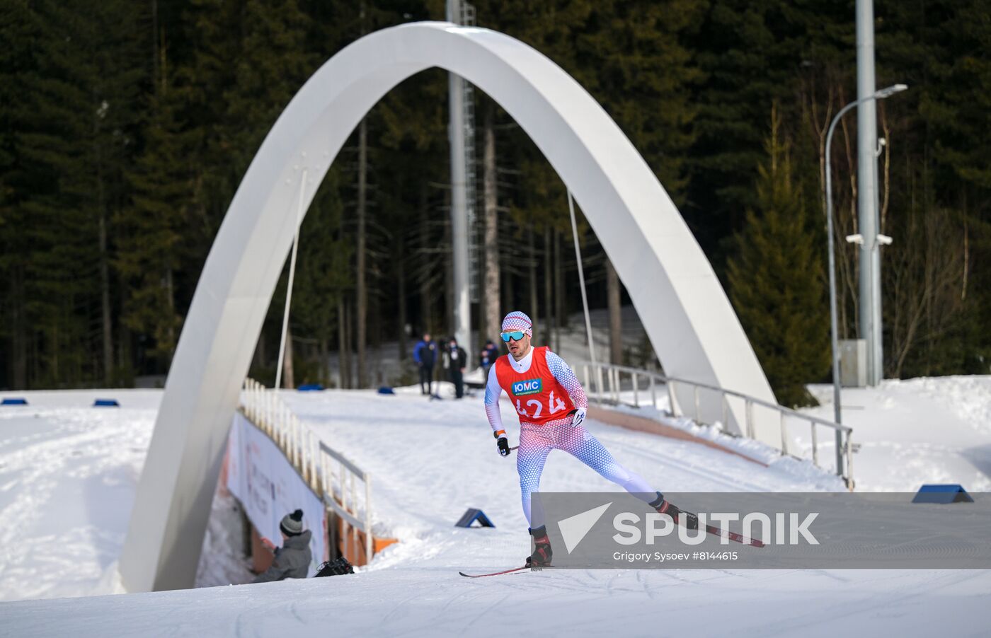 Russia Paralympians Winter Games Biathlon