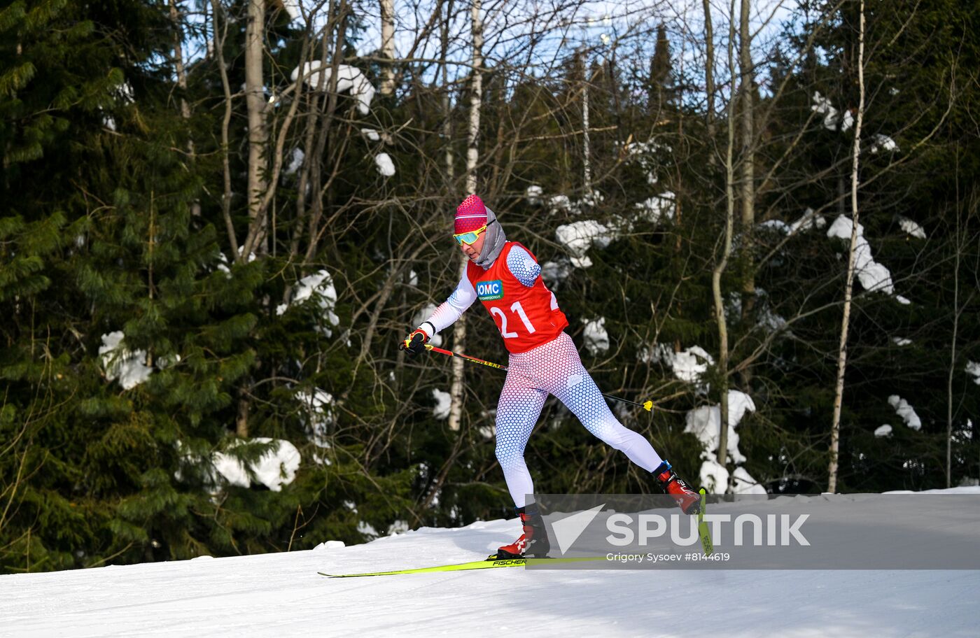 Russia Paralympians Winter Games Biathlon