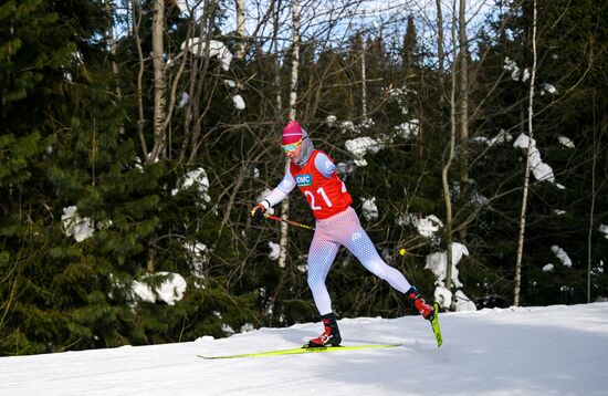 Russia Paralympians Winter Games Biathlon