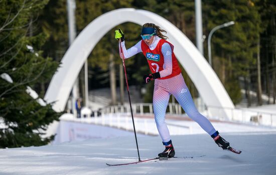 Russia Paralympians Winter Games Biathlon