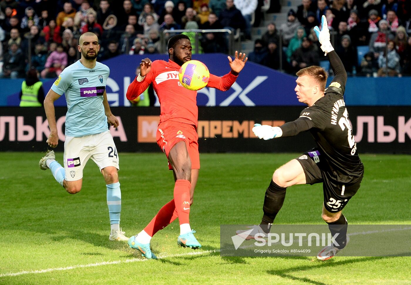 Russia Soccer Premier-League Nizhny Novgorod - Spartak