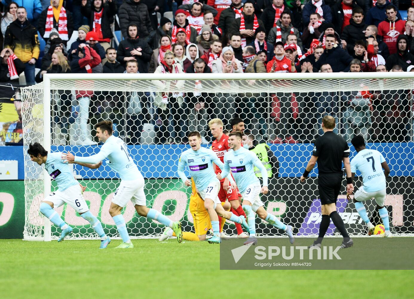 Russia Soccer Premier-League Nizhny Novgorod - Spartak