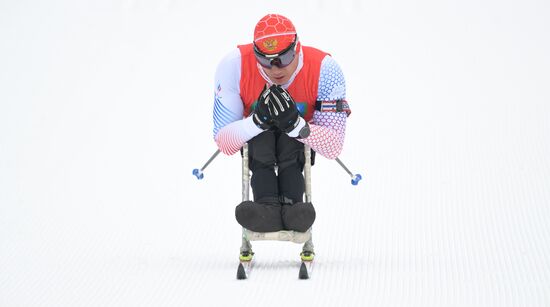 Russia Paralympians Winter Games Biathlon