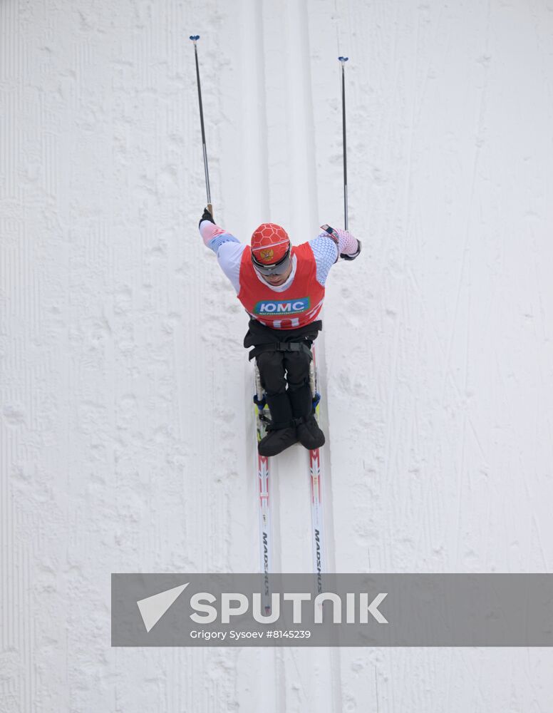 Russia Paralympians Winter Games Biathlon