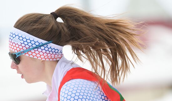 Russia Paralympians Winter Games Biathlon