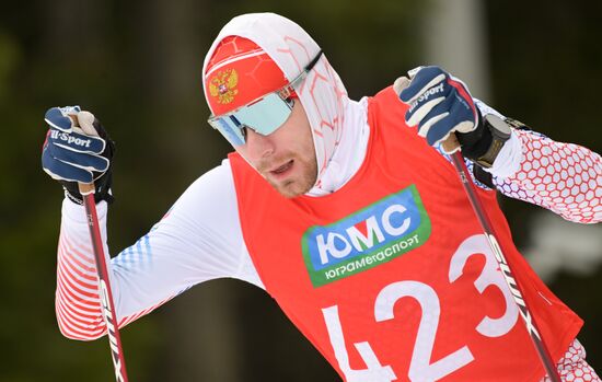 Russia Paralympians Winter Games Biathlon