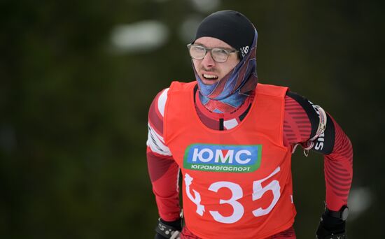 Russia Paralympians Winter Games Biathlon