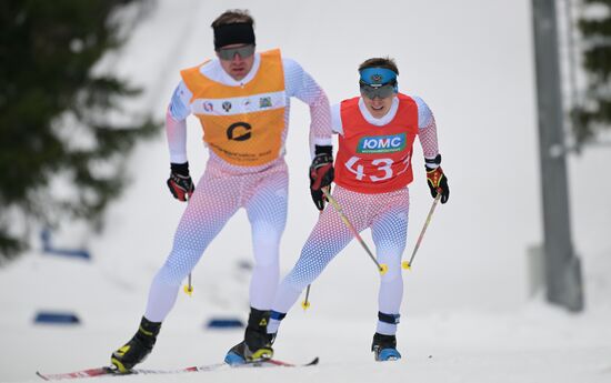Russia Paralympians Winter Games Biathlon